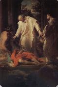 Pompeo Batoni Detuo Luo Fu Bona really mei and treatment of the dead oil painting on canvas